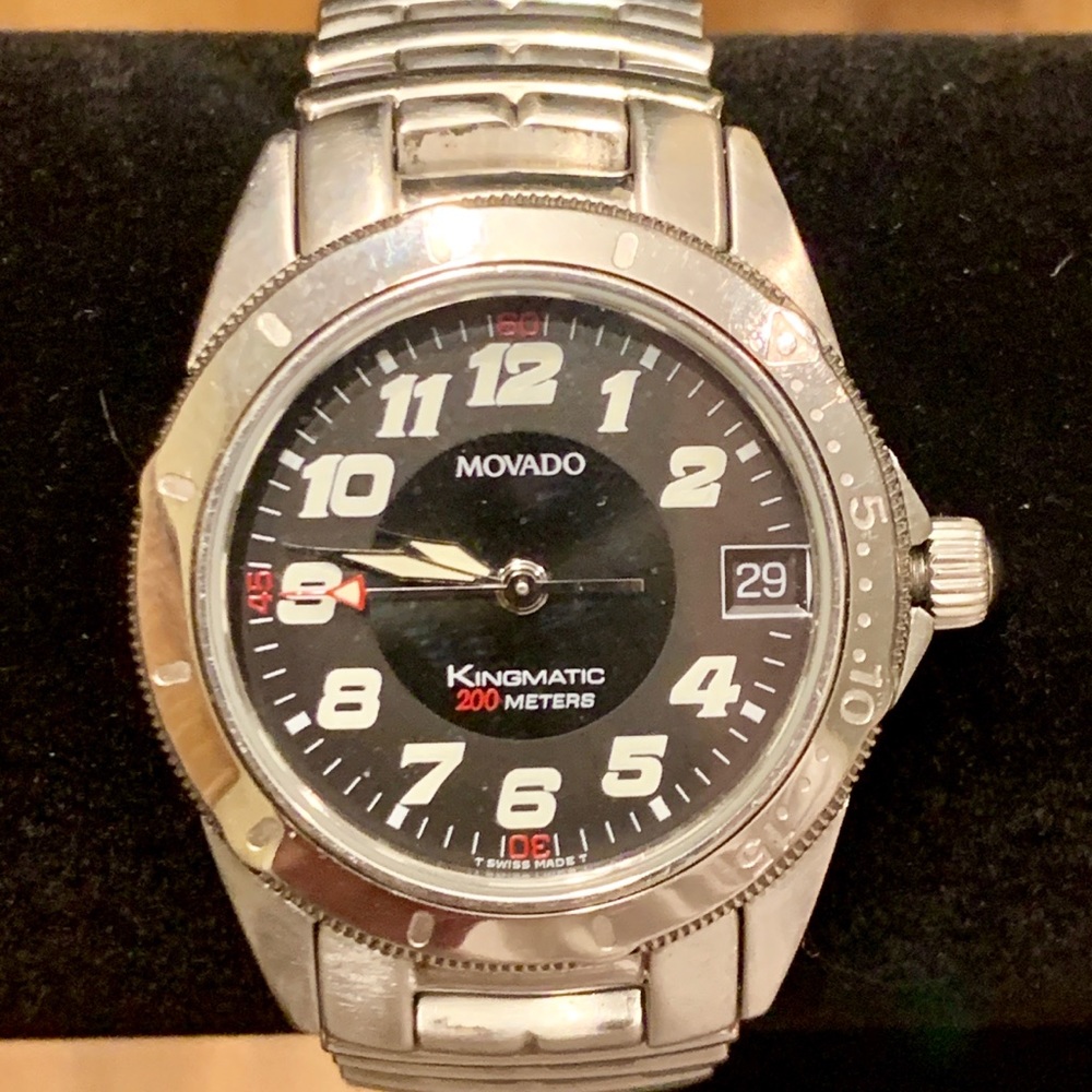 Movado Kingmatic Diver Watch - Automatic Watch